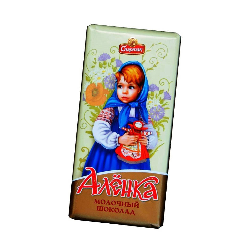 

Молочный шоколад Аленка Спартак 20г Беларусь