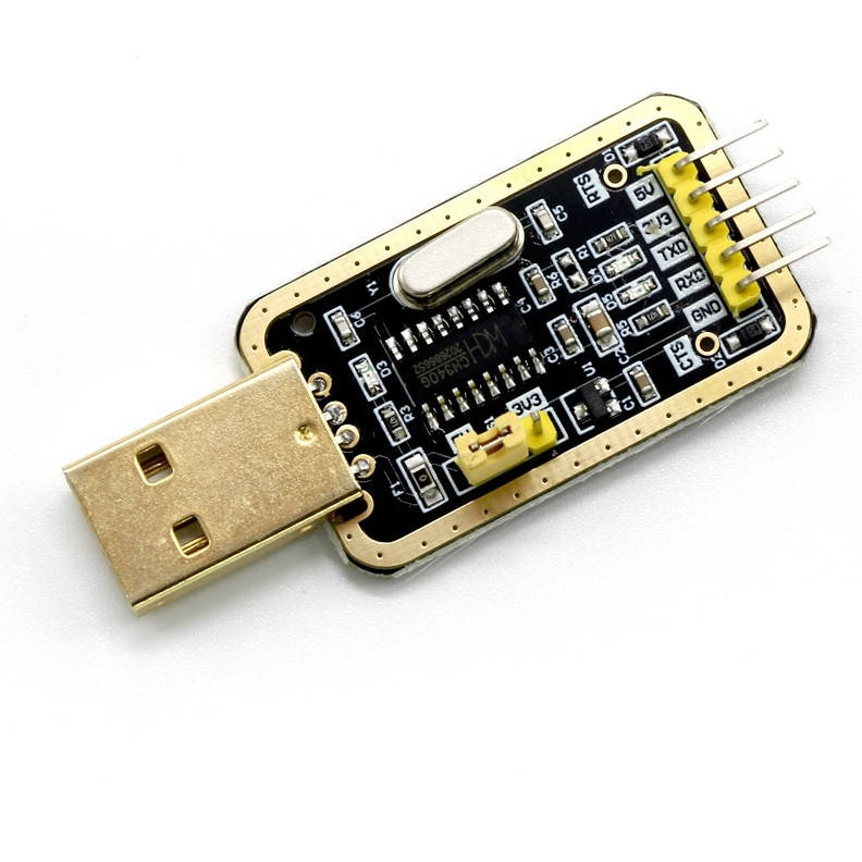 

USB - TTL конвертер CH340G 3.3/5В USB (UART RS232 TTL)