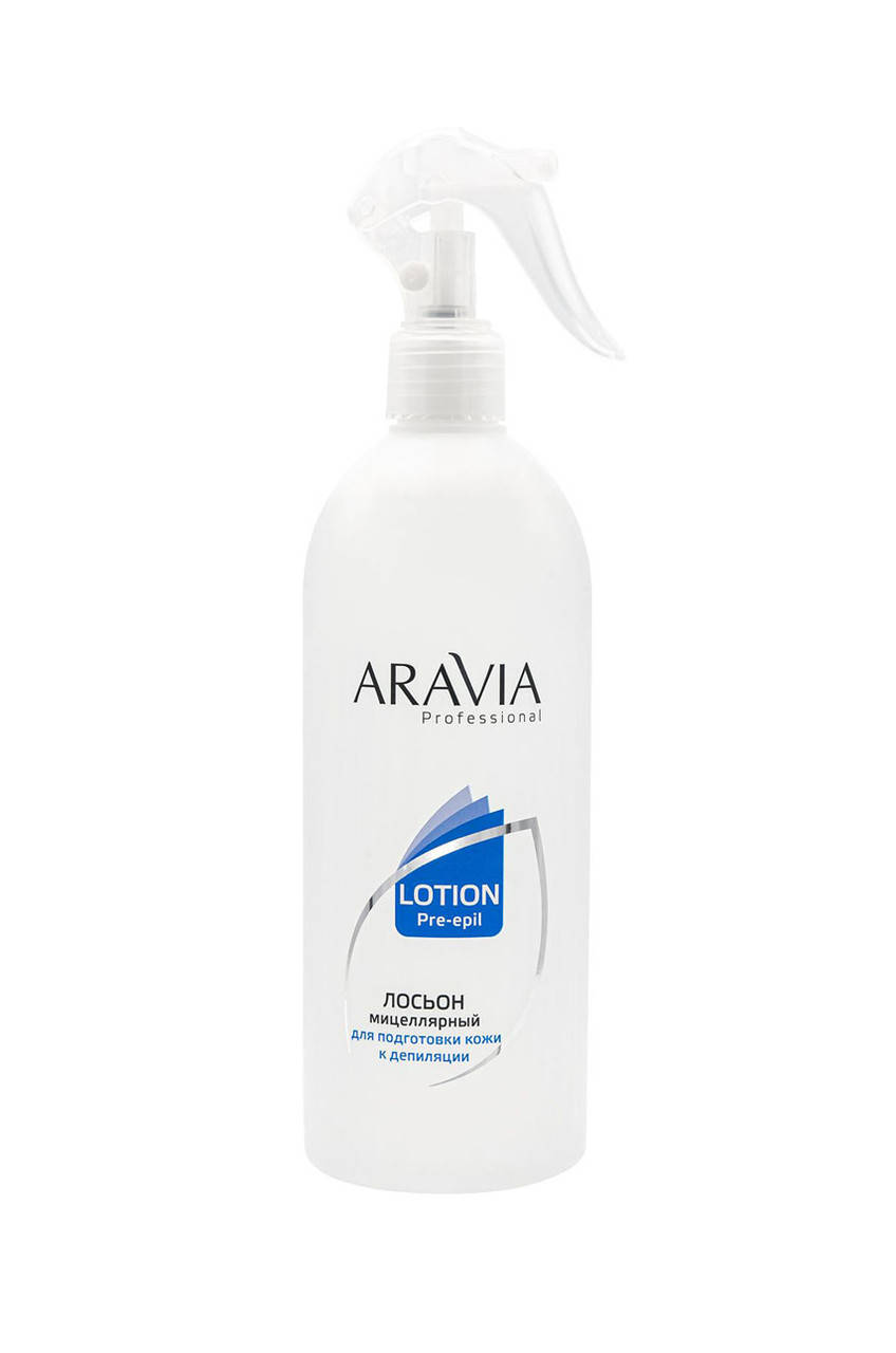 

Лосьон мицеллярный перед депиляцией, 500 мл, ARAVIA Professional