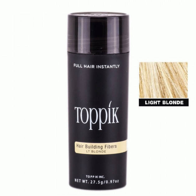 

Загуститель для волос Toppik Hair Building Fibers light blonde
