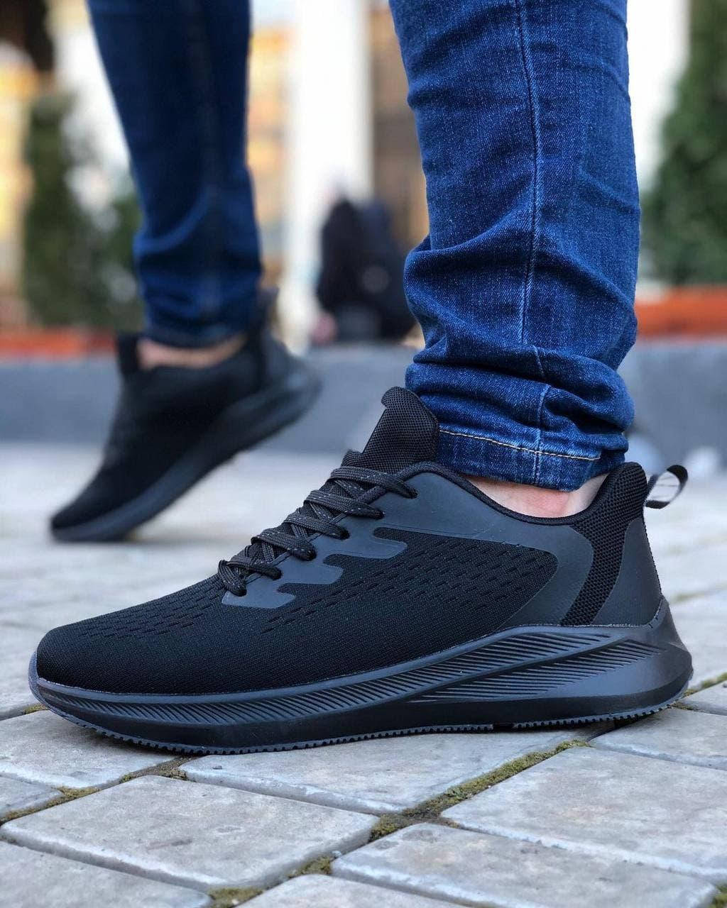 

Кроссовки сетка Nike Pegasus черные, Черный