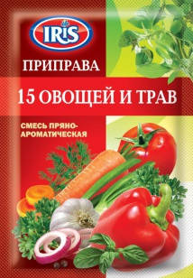 

Приправа Овочева "15 овочів і трав" 50г Ямуна (Я000195)