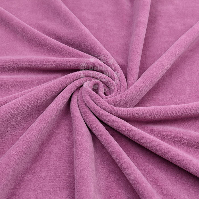 

Велюр х/б тёмно-сиреневого цвета