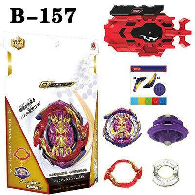 

Beyblade B-157 Bigbang Genesis волчок B157 бейблейд Биг Бенг Генезис + двухсторонний веревочный запуск