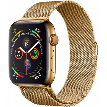 

Браслет Apple для смарт-часов Apple Watch Milanese Loop 38/40/42/44 Желтое золото