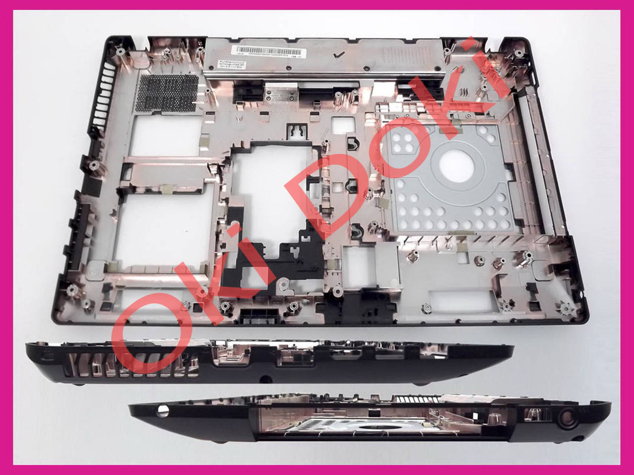 

Нижняя крышка для ноутбука Lenovo G580 G585 QIWG6 version 1 D HDMI AP0N2000100 петли 4125, model 20150