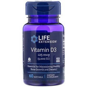 

Витамин Д3 (Vitamin D3) 5000 МЕ 60 капсул