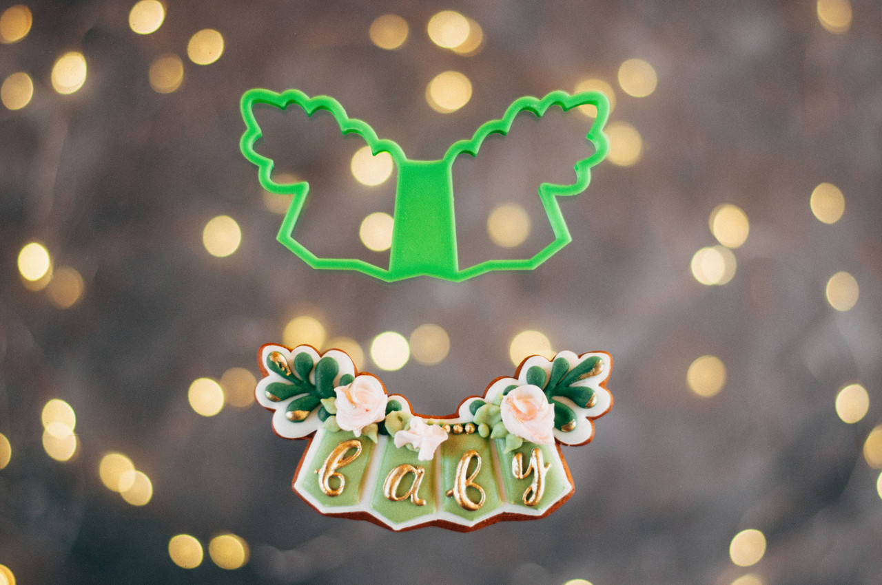 

3D формочки-вырубки для пряников "Вывеска baby - 2"