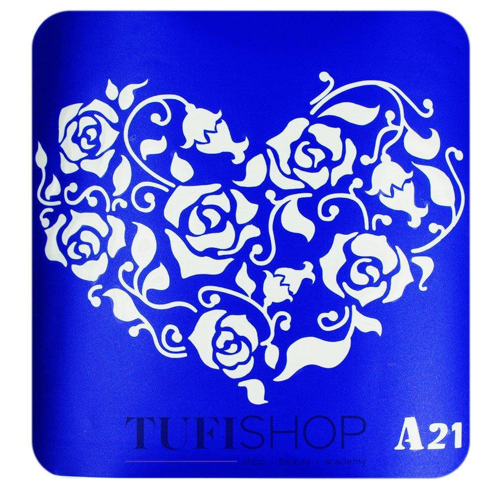 

Трафарет A21