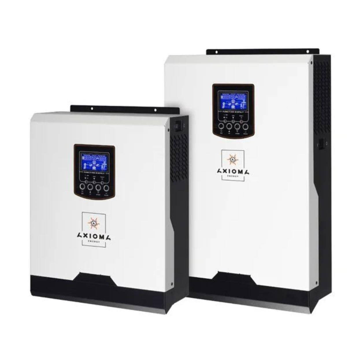 

Гибридный ИБП 3000Вт, 24В + ШИМ контроллер 50А, ІSPWM 3000, AXIOMA energy