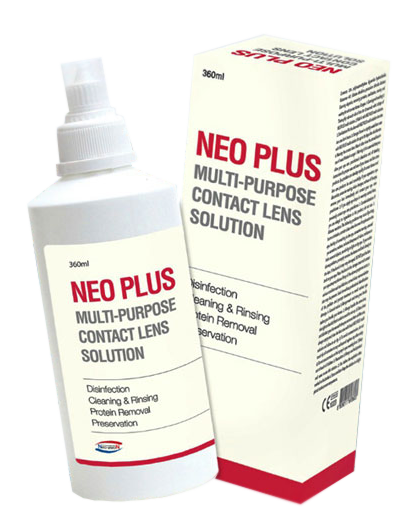 

Раствор для контактных линз Neo Plus 360 мл (без коробки)