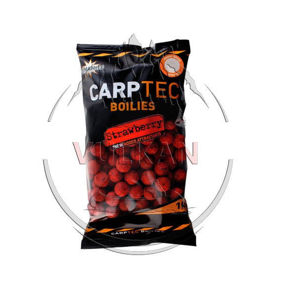 

Тонущие бойлы Dynamite Baits (Динамит Бейтс) CarpTec Strawberry 20 мм 1 кг