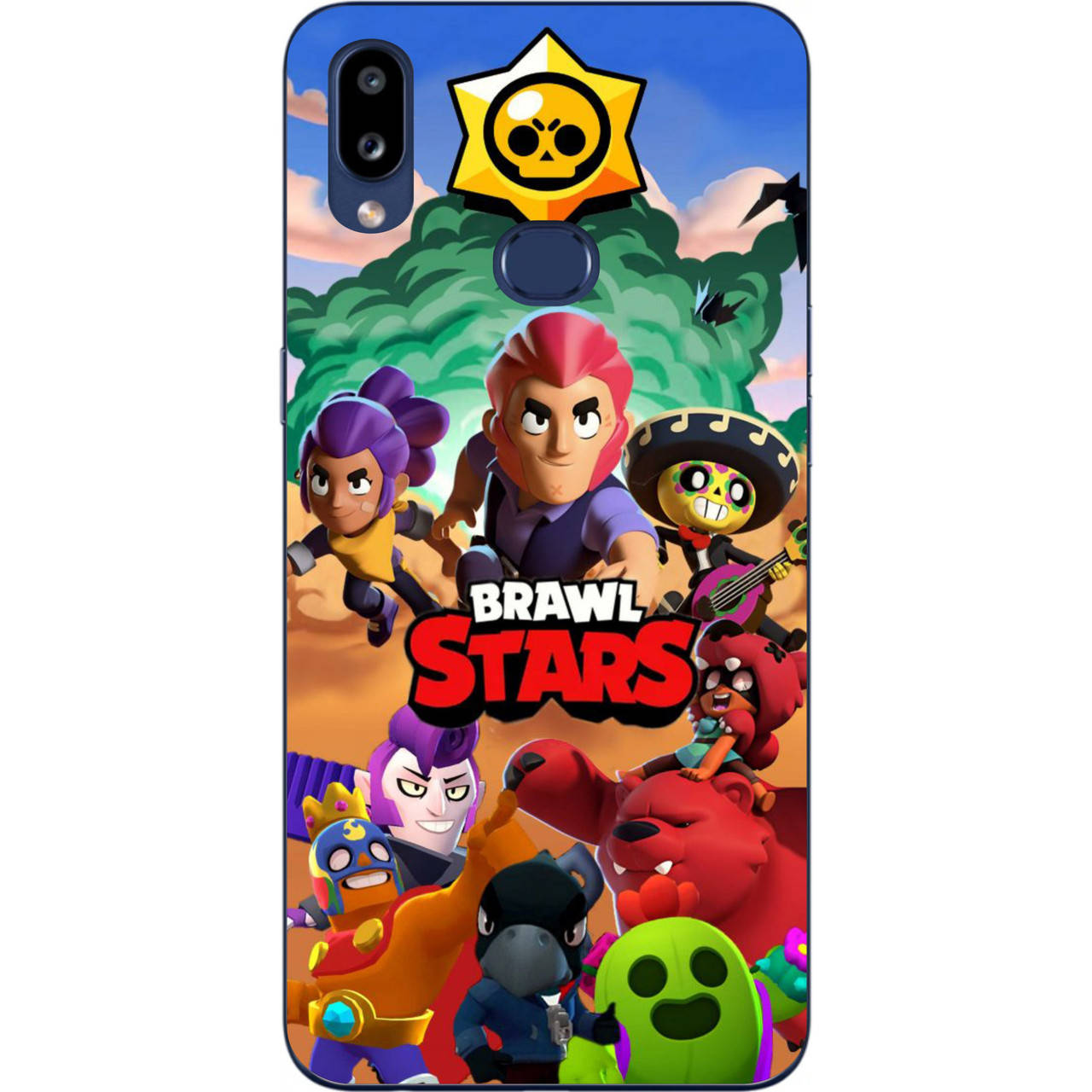 

Силиконовый чехол с рисунком для Samsung A10s Galaxy A107F Бравл Старс, Разные цвета