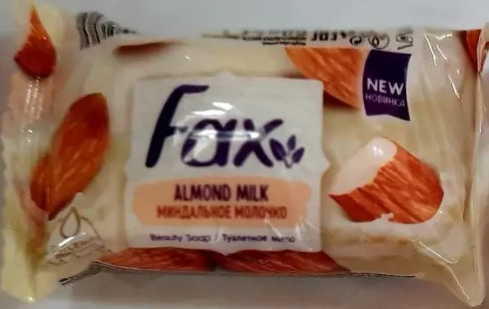 

Мило туалетне Fax 60г мигдальне молочко