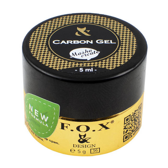 

Гель для ремонта ногтевой пластины F.O.X Carbon Gel, 5 ml