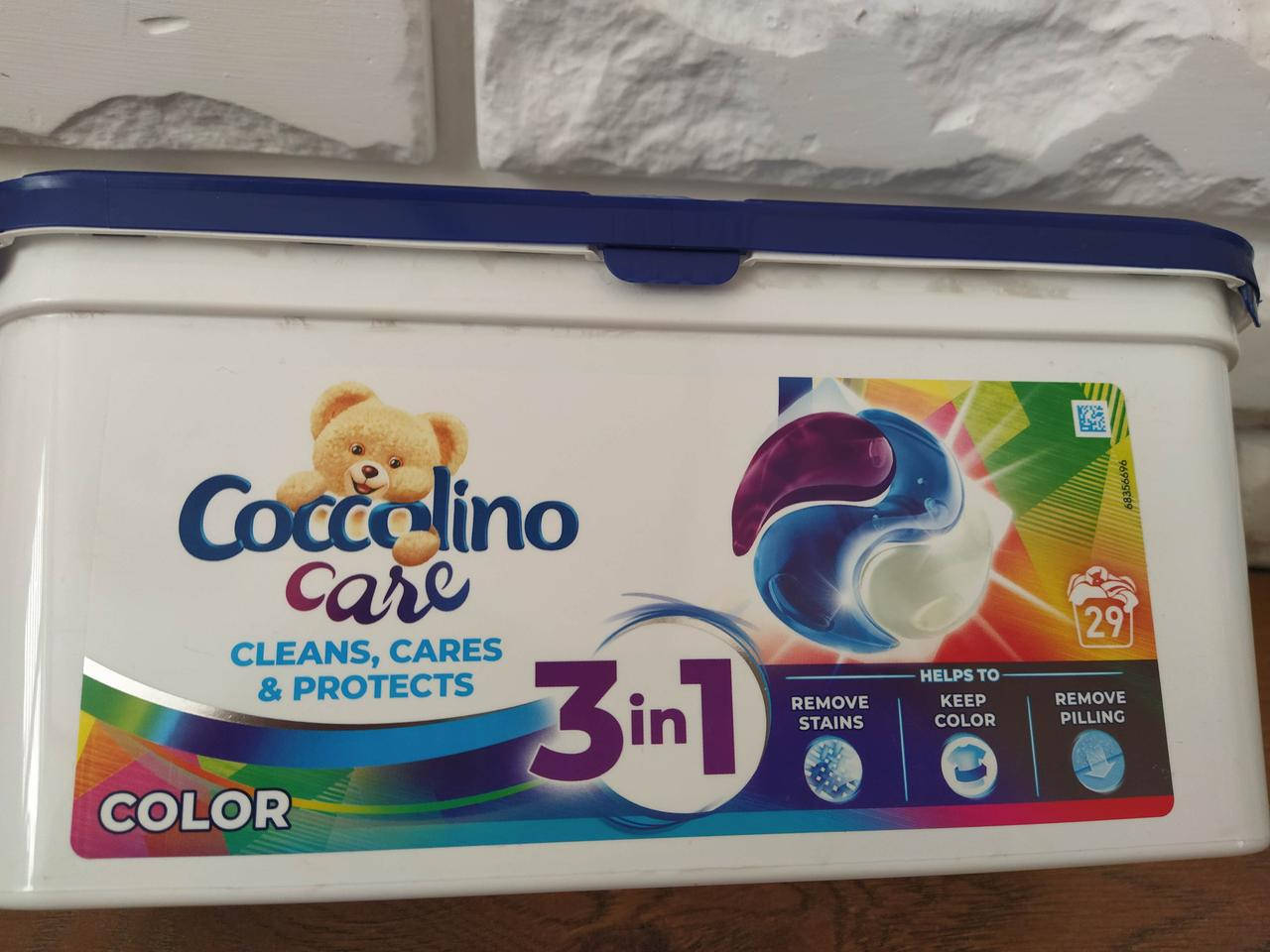

Гель-капсулы Coccolino Care для детского белья, 29 шт