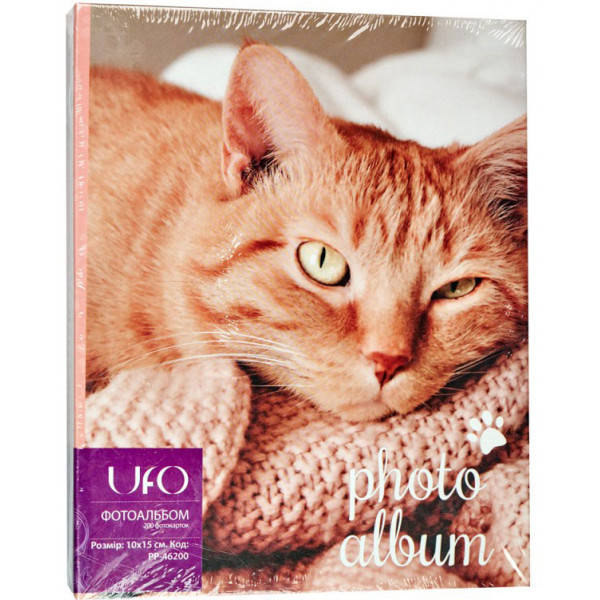 

Фотоальбом UFO 10x15x200 46200 Кот