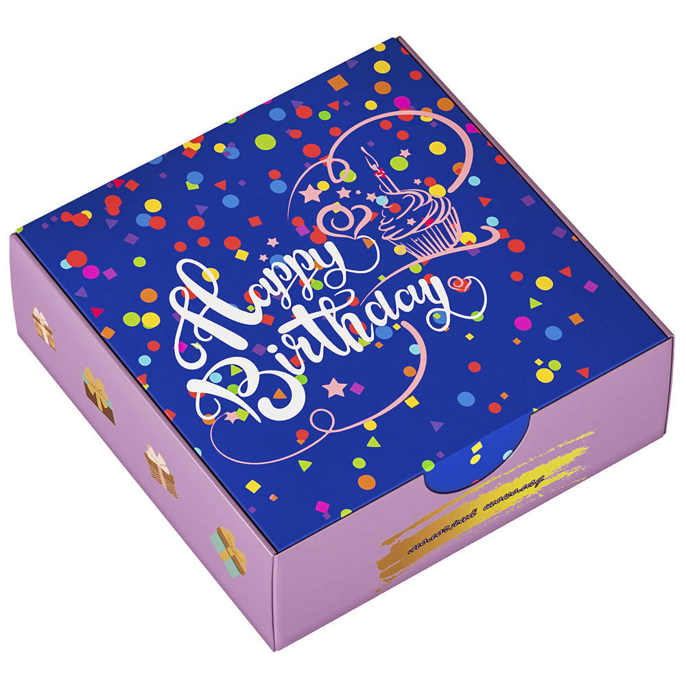 

Шоколадный набор "С Днем Рождения" mini 60г Candy Shop