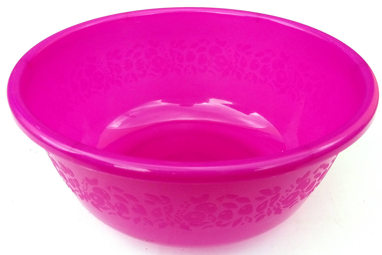 

Миска пластиковая пищевая «Ягодка» 2 литра "ПолимерАгро" + Видеообзор, Разные цвета