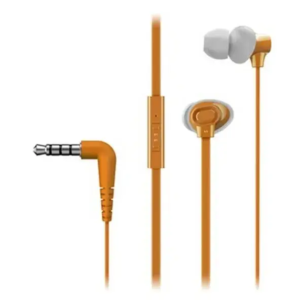 

Проводные наушники Panasonic RP-TCM130GE Yellow вакуумные с микрофоном, Желтый