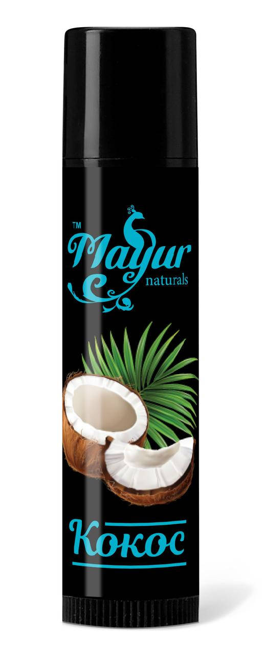 

Натуральный бальзам для губ Кокос Mayur 5 г