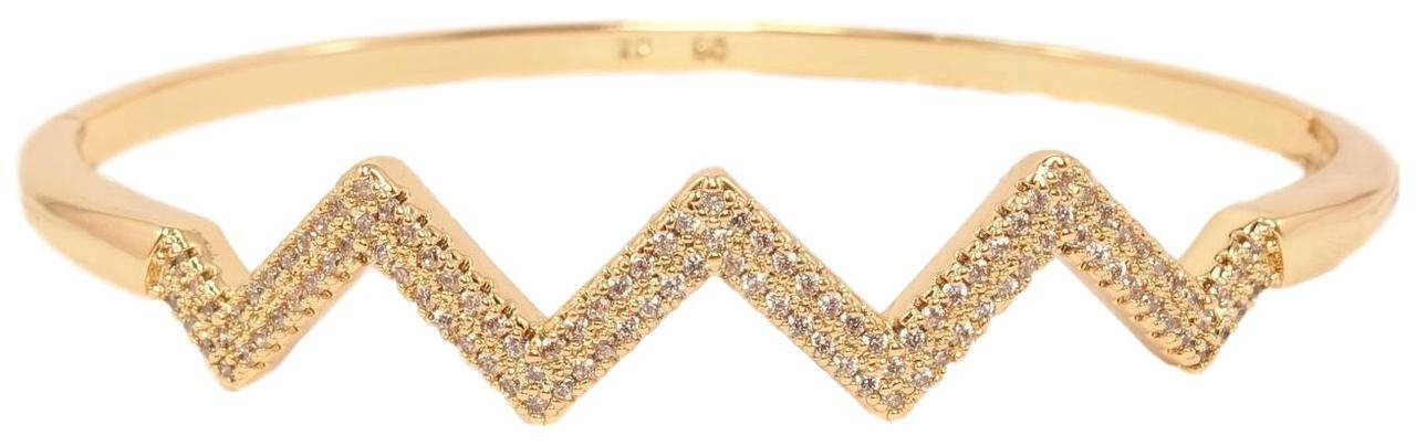 

Браслет Xuping Позолота 18K "Зигзаг" ø 6,5см