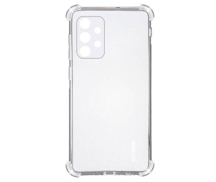 

Силиконовый противоударный прозрачный чехол для Samsung Galaxy A72 5G (A726) GETMAN (бампер)