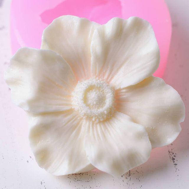 

Силиконовый молд Анемон