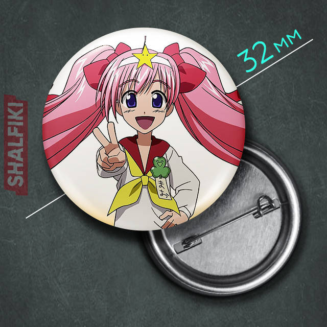 

"Мао Онигавара (Первая сила обороны / Ground defense force)" значок круглый на булавке Ø32 мм