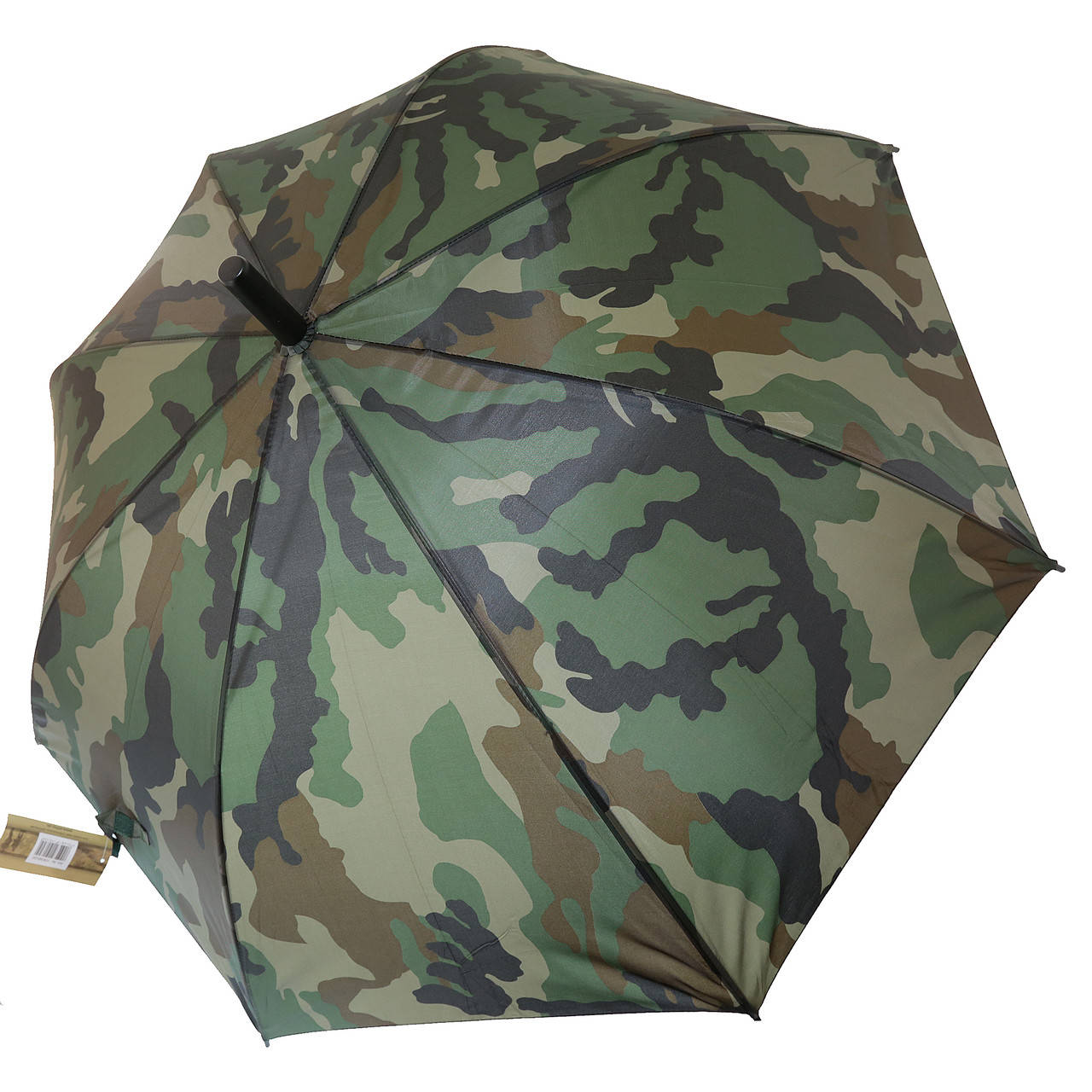 

Зонт-трость камуфляж MIL-TEC WOODLAND 10636020, Оливковый
