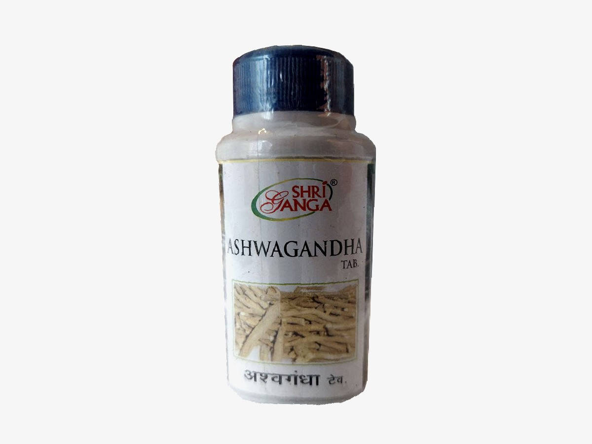 

ASHWAGANDHA 120 TAB. SHRI GANGA АШВАГАНДА 120 ТАБ ШРІ ГАНГА