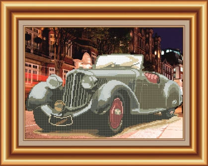 

Схема для вишивки бісером Кабріолет. Арт. СКВ-89