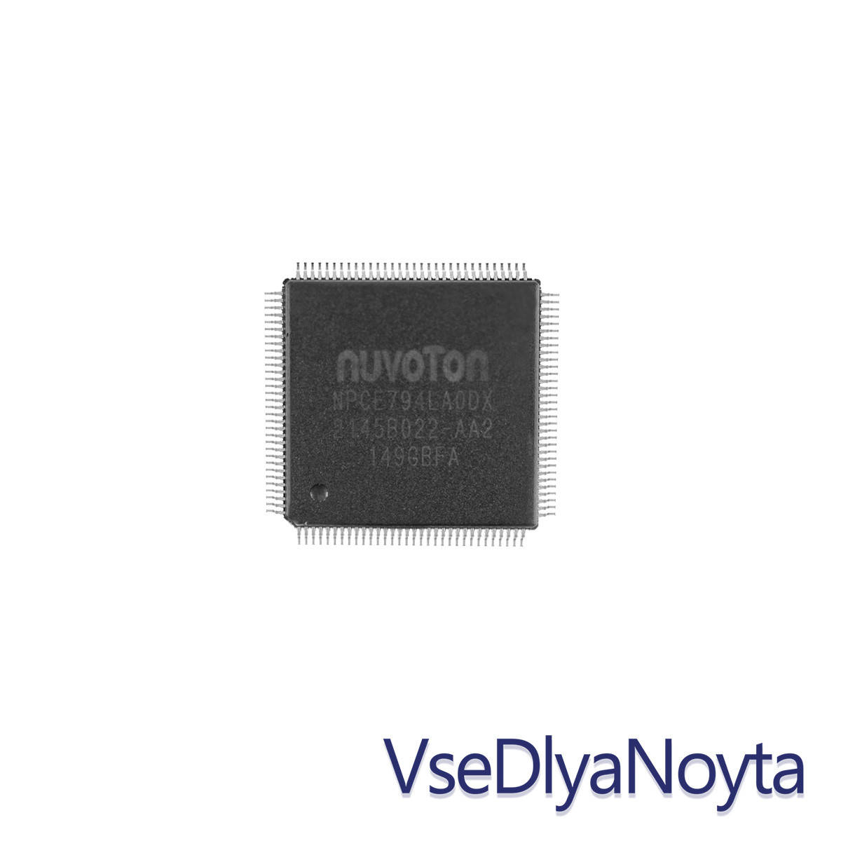 

Микросхема Nuvoton NPCE794LA0DX (TQFP-128) для ноутбука (NPCE794LAODX)