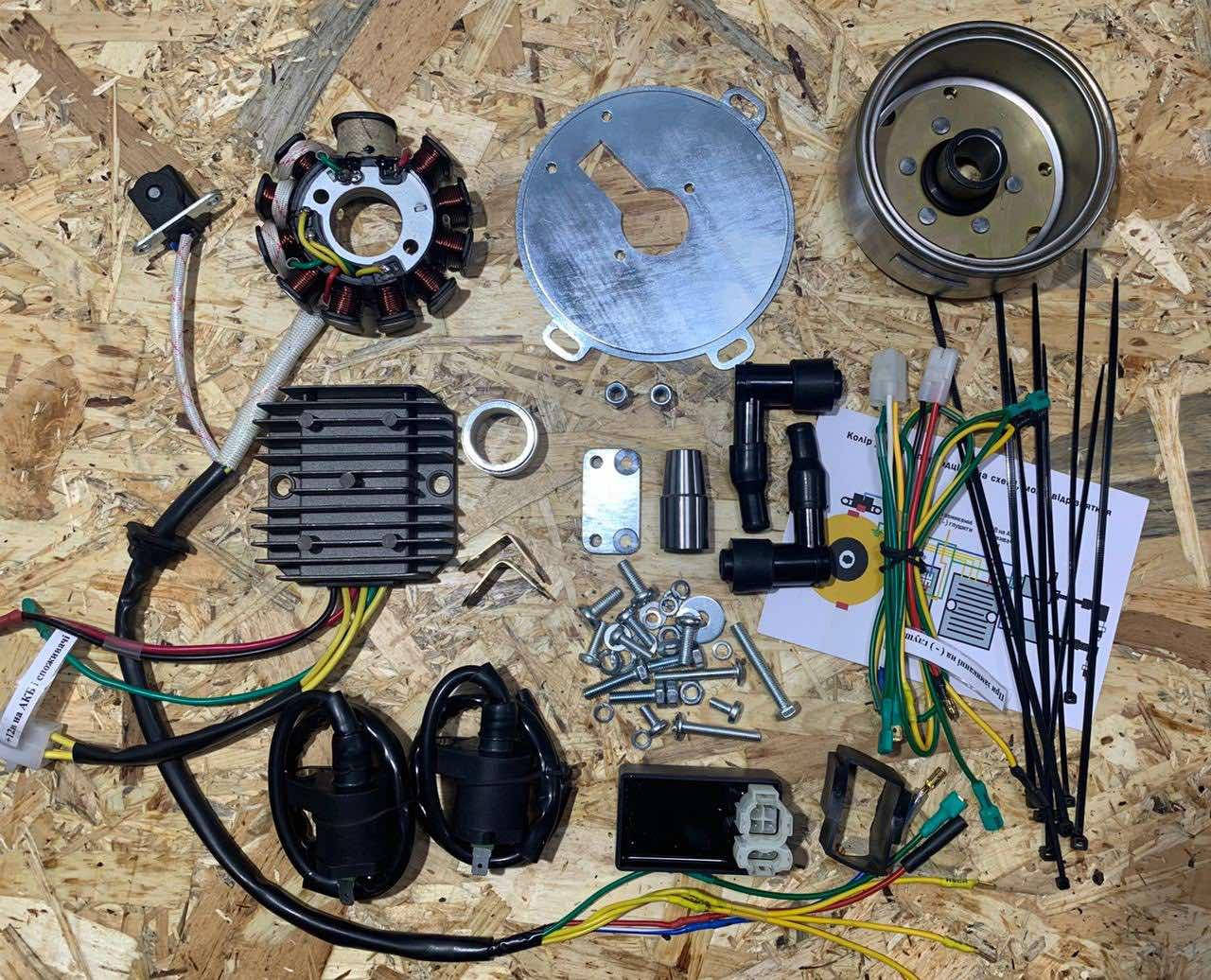 

Зажигание cdi VapeUA 12v. 70 watts. Ява 638. Чезет 472.5. 12v картер. Готовый комплект. Jawa, 639, 640. Cezet