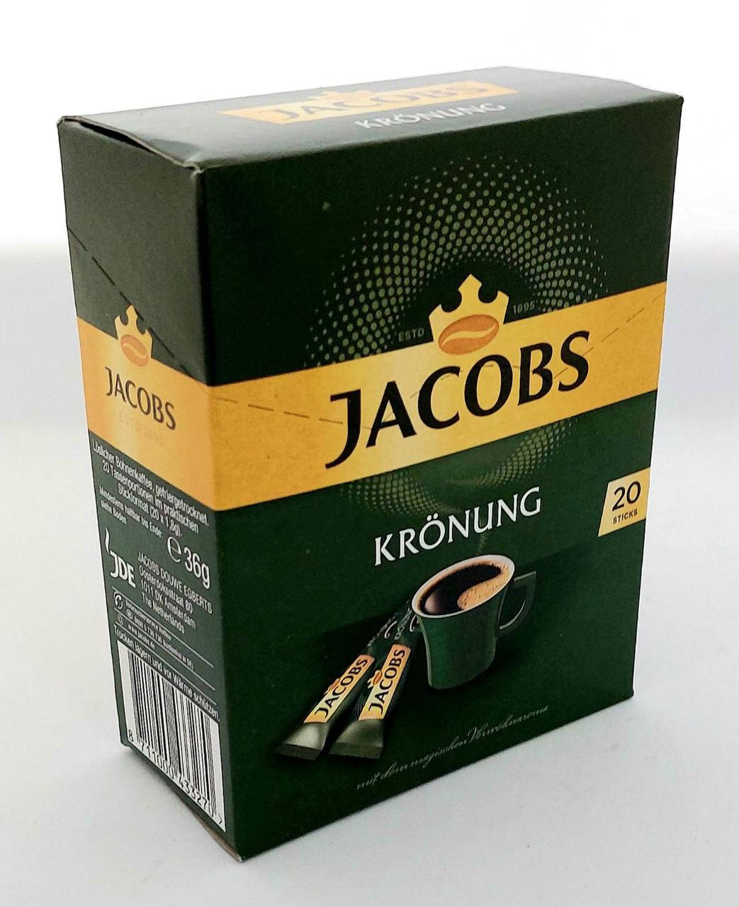 

Растворимый кофе ТМ "Jacobs Monarch" (Якобс Монарх) в стиках 20 шт