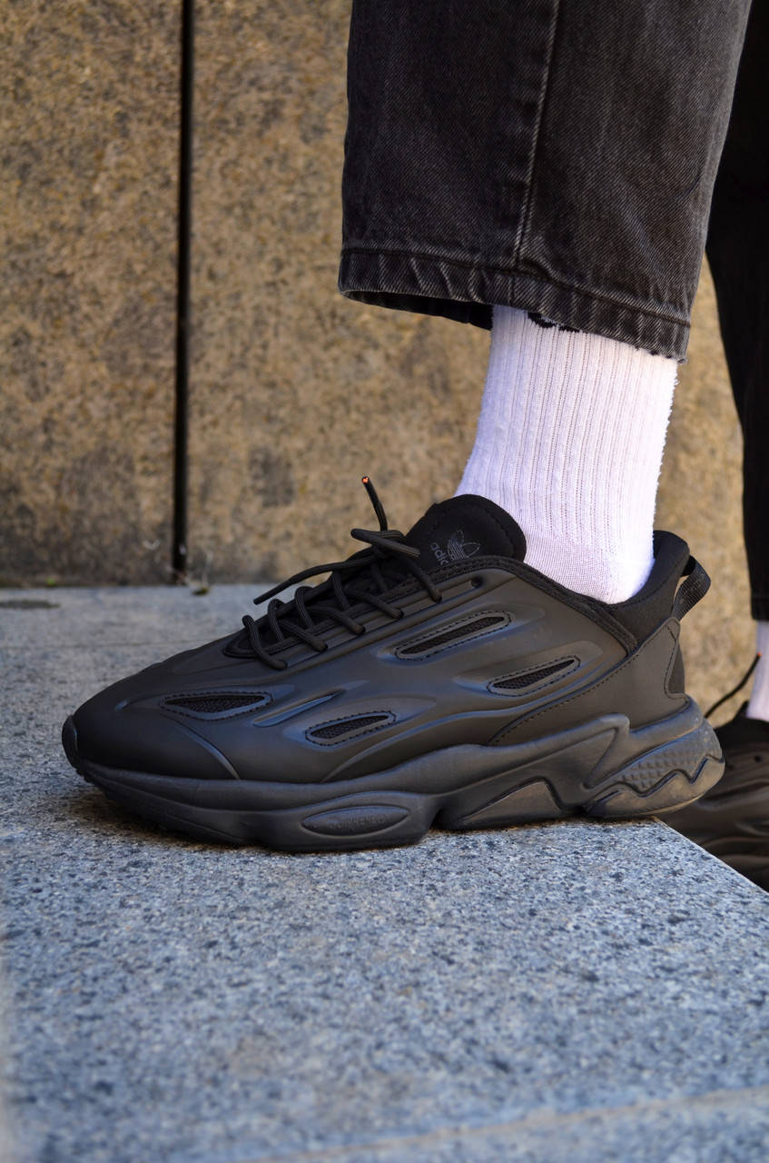 

Кроссовки мужские Adidas Ozweego Celox Black Адидас Озвего Целокс Блэк 45, Черный