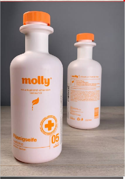 

Натуральное жидкое мыло Molly Сенсетов ORANGE, 1л. оригинал.