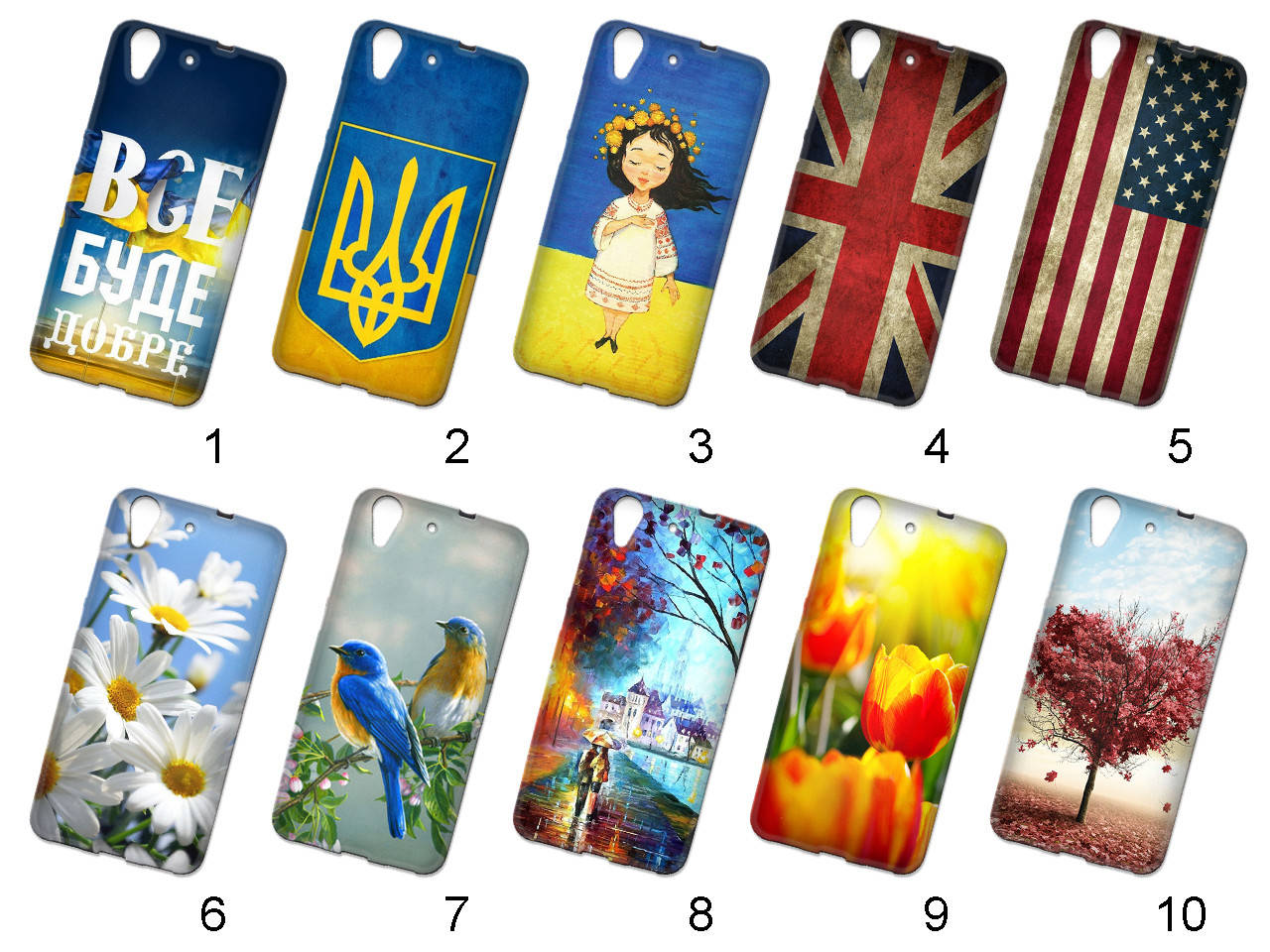 

Силиконовый чехол с рисунком для Huawei Y6 II