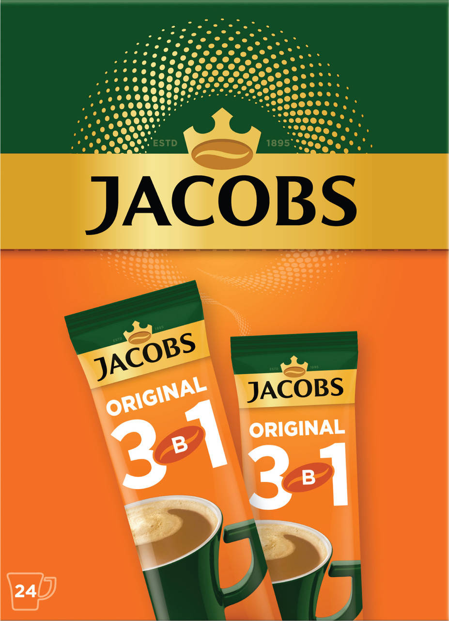 

Кофейный напиток Jacobs Original 3в1 (20х12 г)