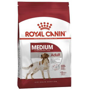 

Royal Canin (Роял Канин) Medium Adult для собак средних пород от 12 месяцев до 7 лет, 4кг