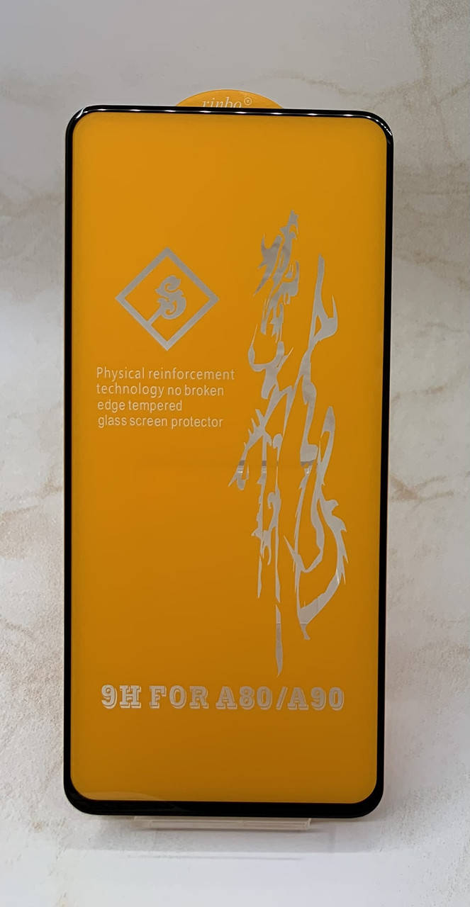 

Защитное стекло Xiaomi Redmi Note 9 Pro полное покрытие Full Glue полный клей PREMIUM, Черный
