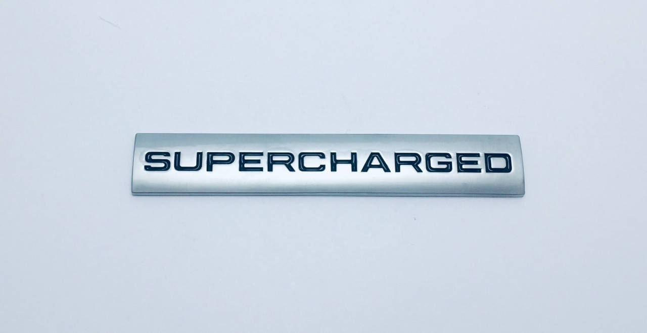 

Эмблема надпись крышки багажника Range Rover Supercharged