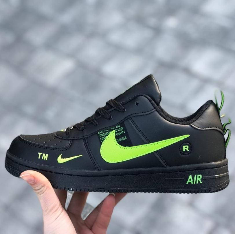 

Nike Air Force 1’07Lv8 Ultra Black Green 477 /F