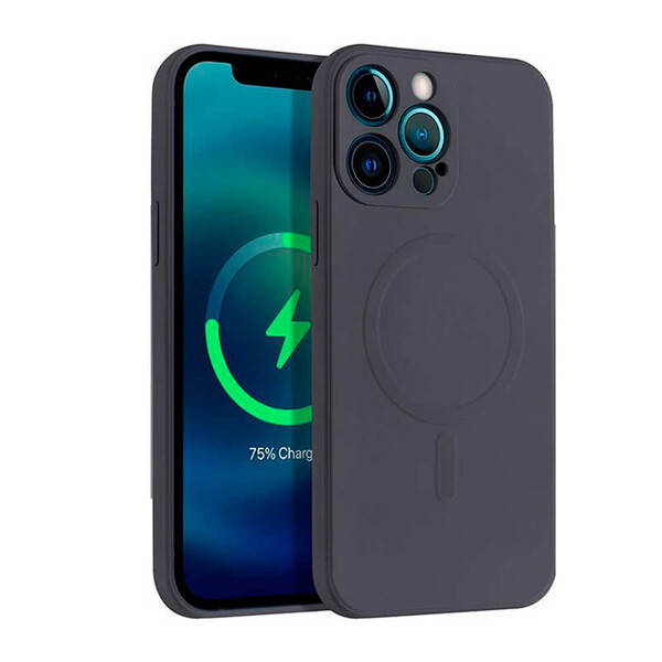 

Силиконовый чехол iLoungeMax Silicone Case MagSafe Black для iPhone 13 Pro ОЕМ