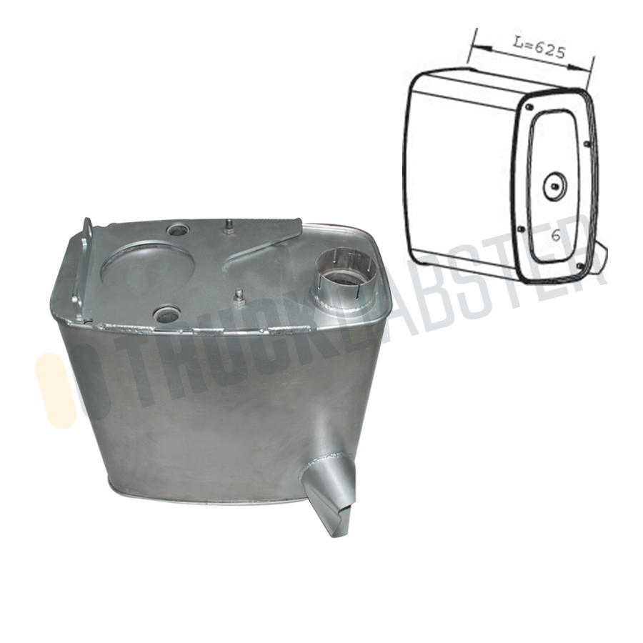 

Глушитель MAN TGA 81151010346 81151010335 81151010370