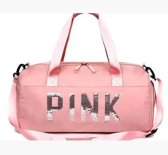 

Сумка женская PINK Розовая | Женская вместительная дорожная сумка, Розовый