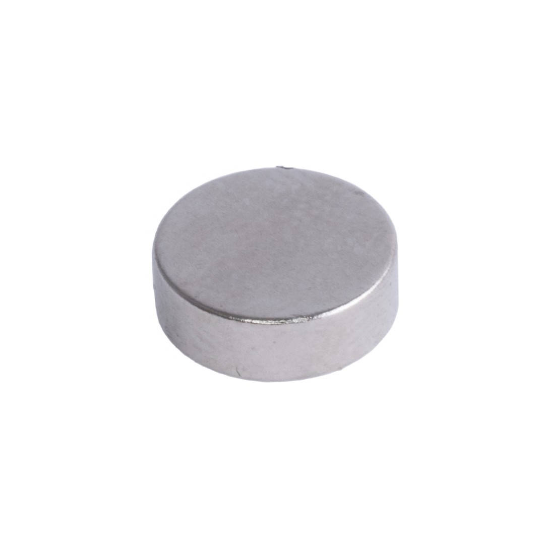 

Магнит NdFeB, диск/цилиндр D7,5 x 2,5 mm (N38), Ni+Cu+Ni (никель) HHII