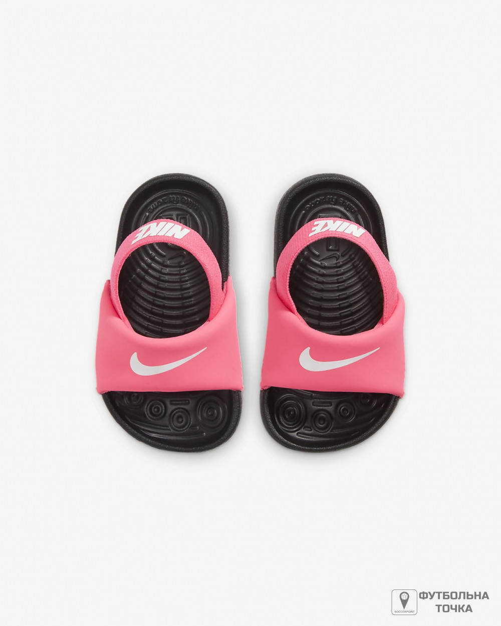 

Шлепанцы детские Nike Kawa Slide (TD) (BV1094-610). Детские спортивные шлепанцы. Детская спортивная обувь.