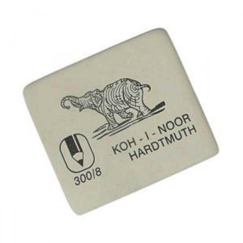 

Гумка KOH-I-NOOR 300/ 8 м'яка Слон (8 шт. в упаковці)
