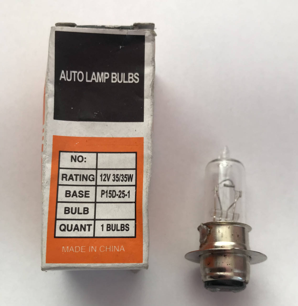 

Лампа фары 12V 35/35 W (Белая)